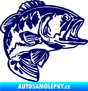 Samolepka Sumec 007 pravá tmavě modrá