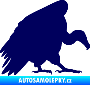 Samolepka Sup 001 pravá tmavě modrá