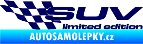 Samolepka SUV limited edition levá tmavě modrá