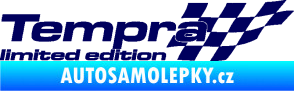Samolepka Tempra limited edition pravá tmavě modrá