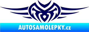 Samolepka Tetování 013 tmavě modrá