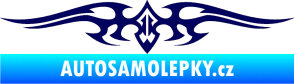 Samolepka Tetování 018 tmavě modrá