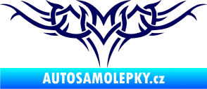 Samolepka Tetování 021 tmavě modrá