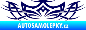 Samolepka Tetování 027 tmavě modrá