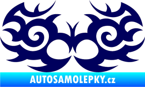 Samolepka Tetování 056 tmavě modrá