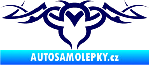Samolepka Tetování 062 tmavě modrá