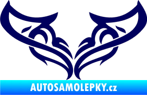 Samolepka Tetování 063 tmavě modrá