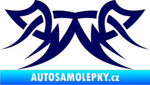 Samolepka Tetování 064 tmavě modrá