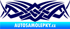 Samolepka Tetování 076 tmavě modrá