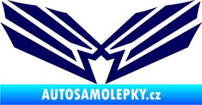 Samolepka Tetování 077 tmavě modrá