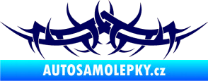 Samolepka Tetování 078 tmavě modrá