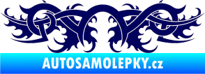 Samolepka Tetování 079 tmavě modrá