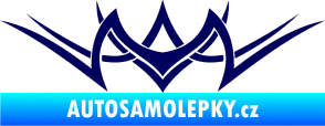 Samolepka Tetování 094 tmavě modrá