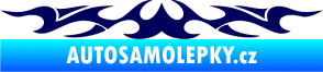 Samolepka Tetování 131 tmavě modrá