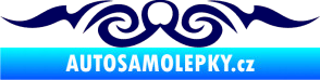 Samolepka Tetování 133 tmavě modrá