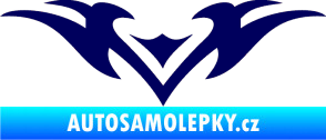 Samolepka Tetování 136 tmavě modrá