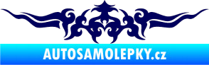 Samolepka Tetování 142 tmavě modrá