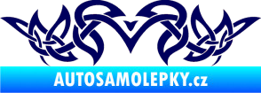 Samolepka Tetování 152 tmavě modrá
