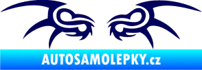 Samolepka Tetování 181 tmavě modrá