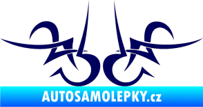 Samolepka Tetování 189 tmavě modrá