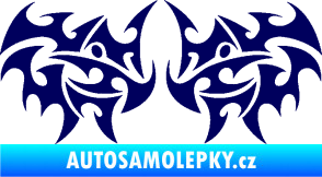 Samolepka Tetování 203 tmavě modrá