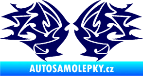 Samolepka Tetování 205 tmavě modrá