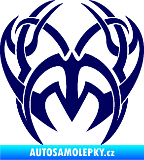 Samolepka Tetování 209 tmavě modrá