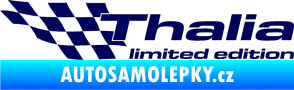 Samolepka Thalia limited edition levá tmavě modrá