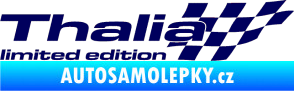 Samolepka Thalia limited edition pravá tmavě modrá
