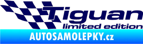 Samolepka Tiguan limited edition levá tmavě modrá