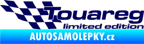 Samolepka Touareg limited edition levá tmavě modrá