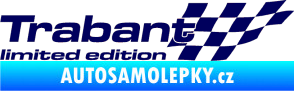 Samolepka Trabant limited edition pravá tmavě modrá