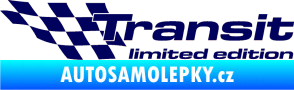 Samolepka Transit limited edition levá tmavě modrá