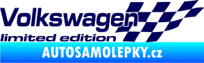 Samolepka Volkswagen limited edition pravá tmavě modrá