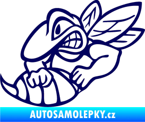 Samolepka Vosa levá tmavě modrá