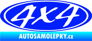 Samolepka 4x4 varianta 008 modrá dynamic