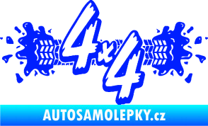 Samolepka 4x4 varianta 023 modrá dynamic