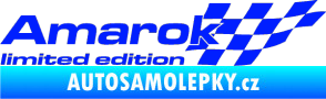 Samolepka Amarok limited edition pravá modrá dynamic