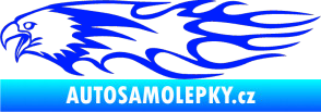 Samolepka Animal flames 026 levá orel modrá dynamic