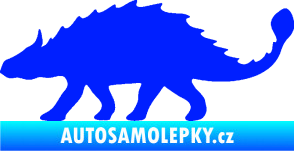 Samolepka Ankylosaurus 001 levá modrá dynamic