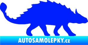 Samolepka Ankylosaurus 001 pravá modrá dynamic