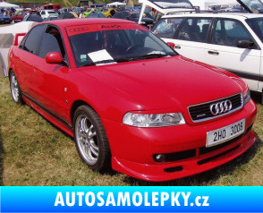 Samolepka Audi A6 - C4 - přední modrá dynamic