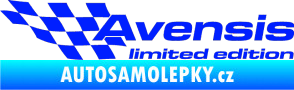 Samolepka Avensis limited edition levá modrá dynamic