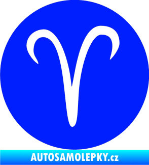 Samolepka Beran zvěrokruh 001 - horoskop modrá dynamic