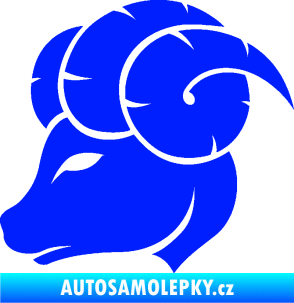 Samolepka Beran zvěrokruh 002 levá modrá dynamic