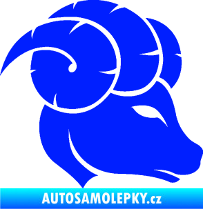 Samolepka Beran zvěrokruh 002 pravá modrá dynamic