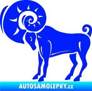 Samolepka Beran zvěrokruh 005 levá modrá dynamic