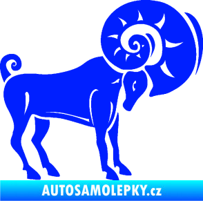 Samolepka Beran zvěrokruh 005 pravá modrá dynamic