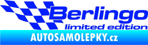 Samolepka Berlingo limited edition levá modrá dynamic