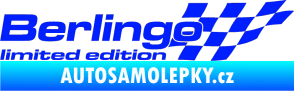 Samolepka Berlingo limited edition pravá modrá dynamic